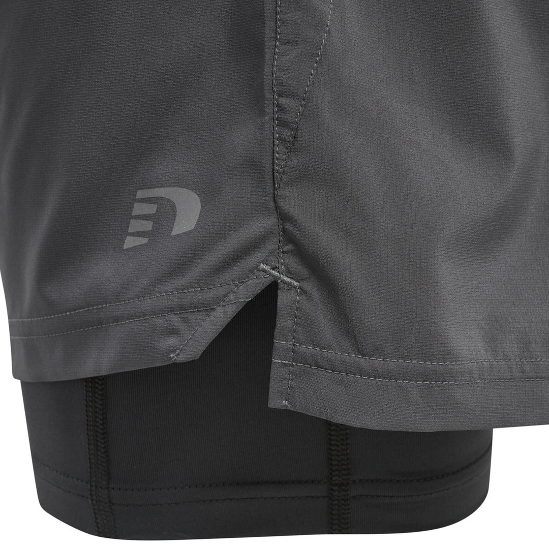 newline Women 2-In-1 Running Shorts - forged iron
