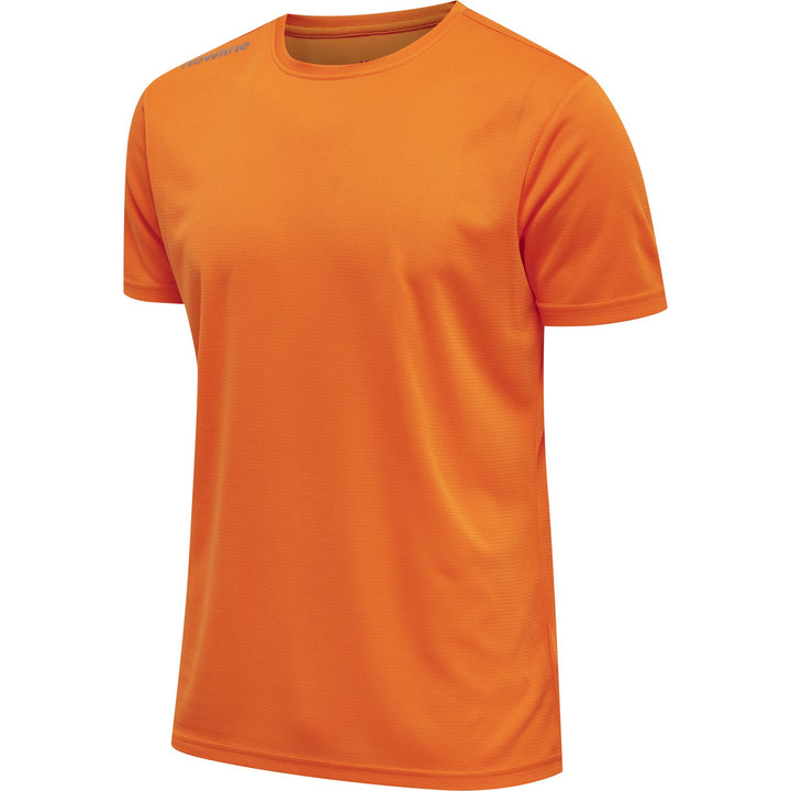 newline Men Core Functional T-Shirt S/S - orange tiger
