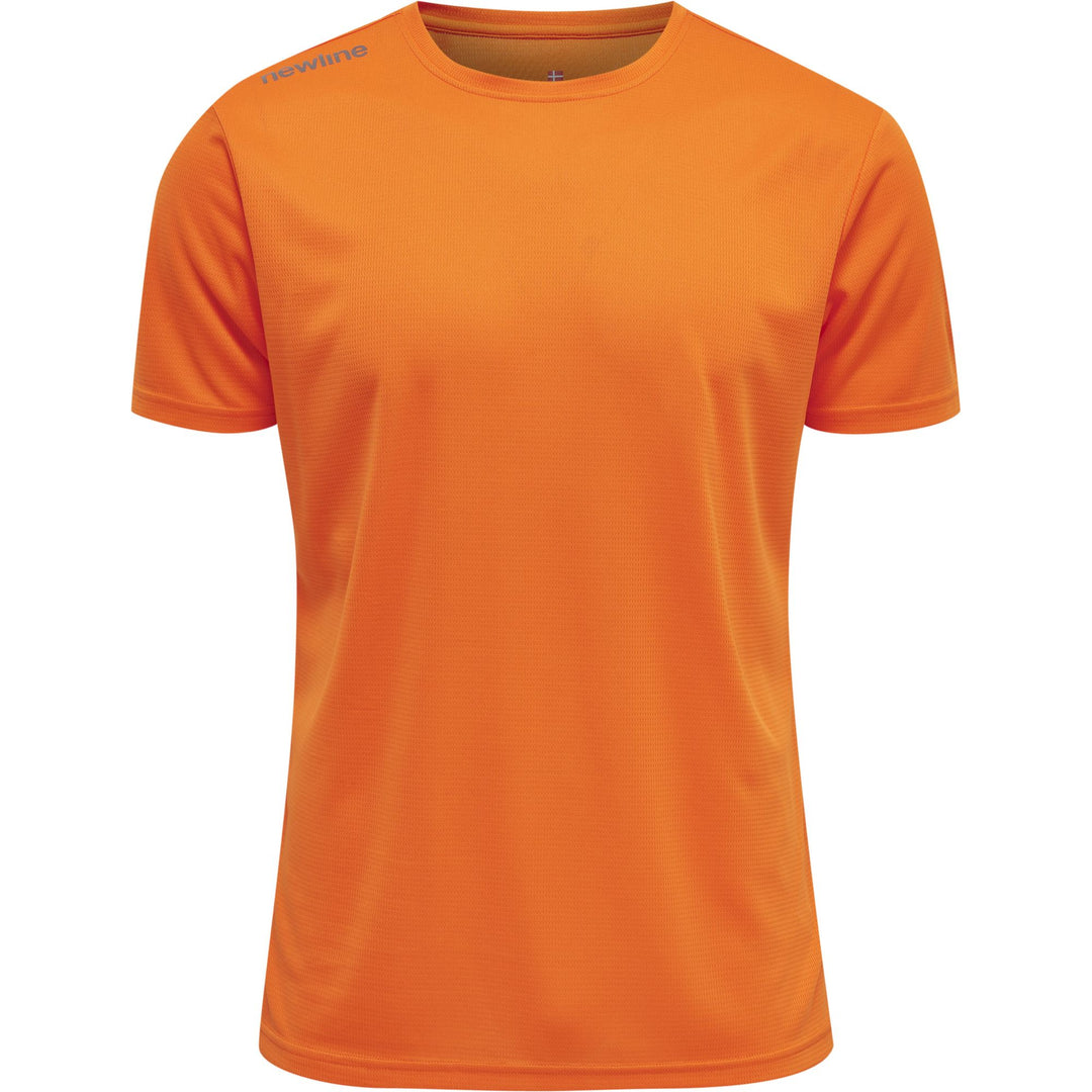 newline Men Core Functional T-Shirt S/S - orange tiger