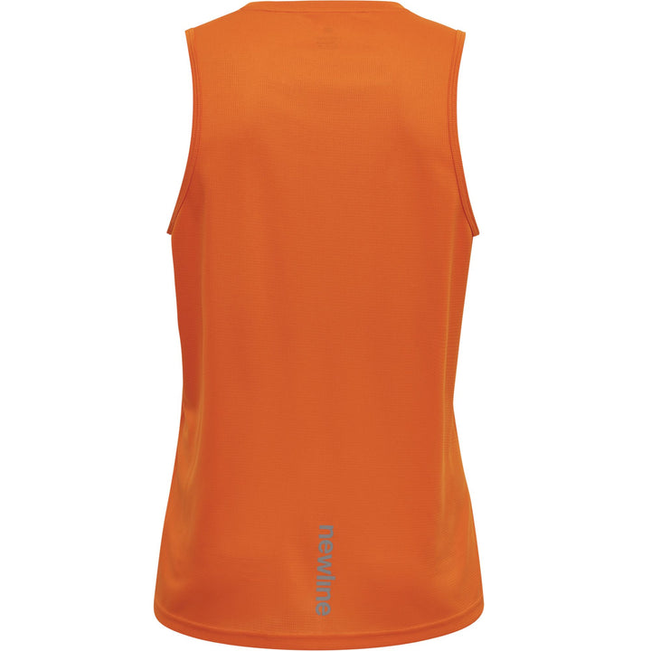 newline Men Core Running Singlet - orange tiger