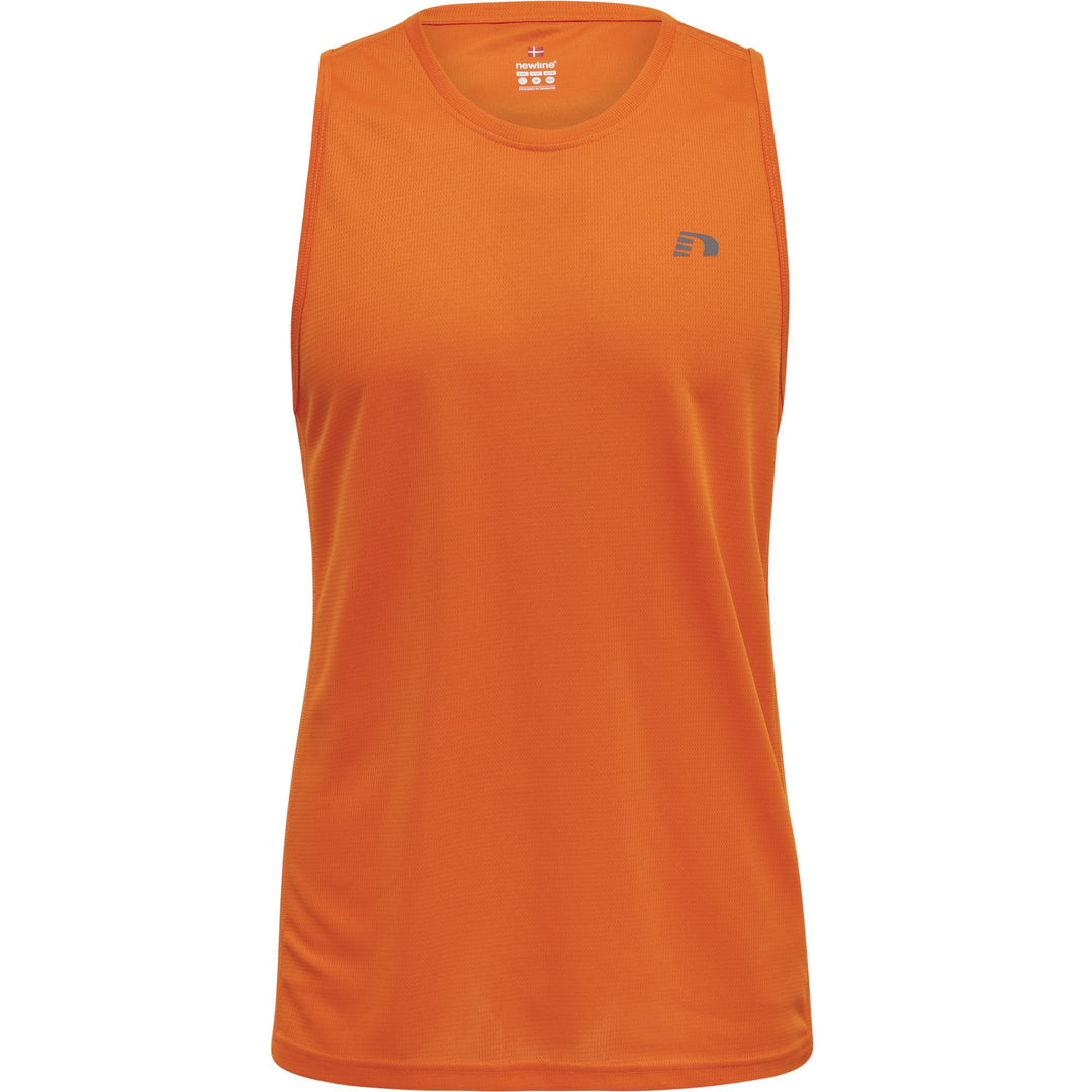 newline Men Core Running Singlet - orange tiger