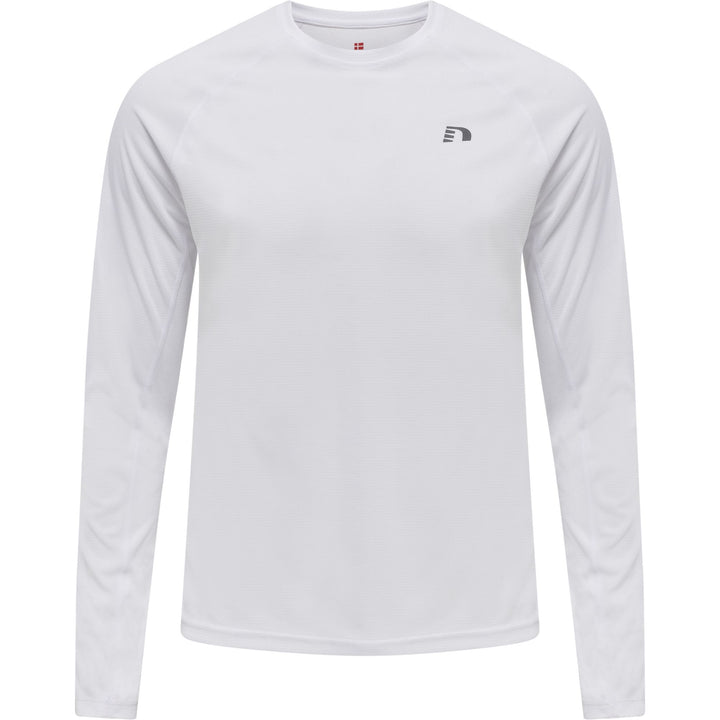 newline Men Core Running T-Shirt L/S - white