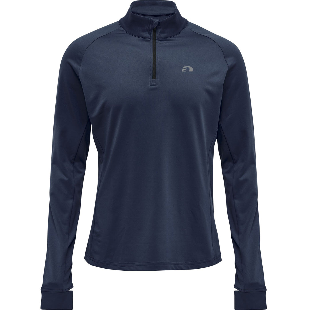 newline Men Core Midlayer - black iris