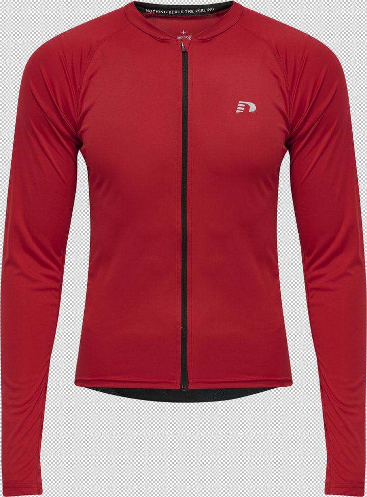newline Mens Core Bike L/S Jersey - tango red