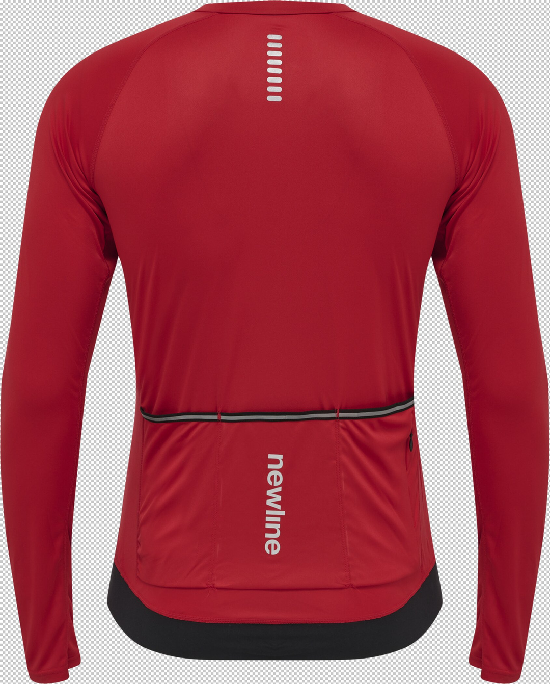 newline Mens Core Bike L/S Jersey - tango red