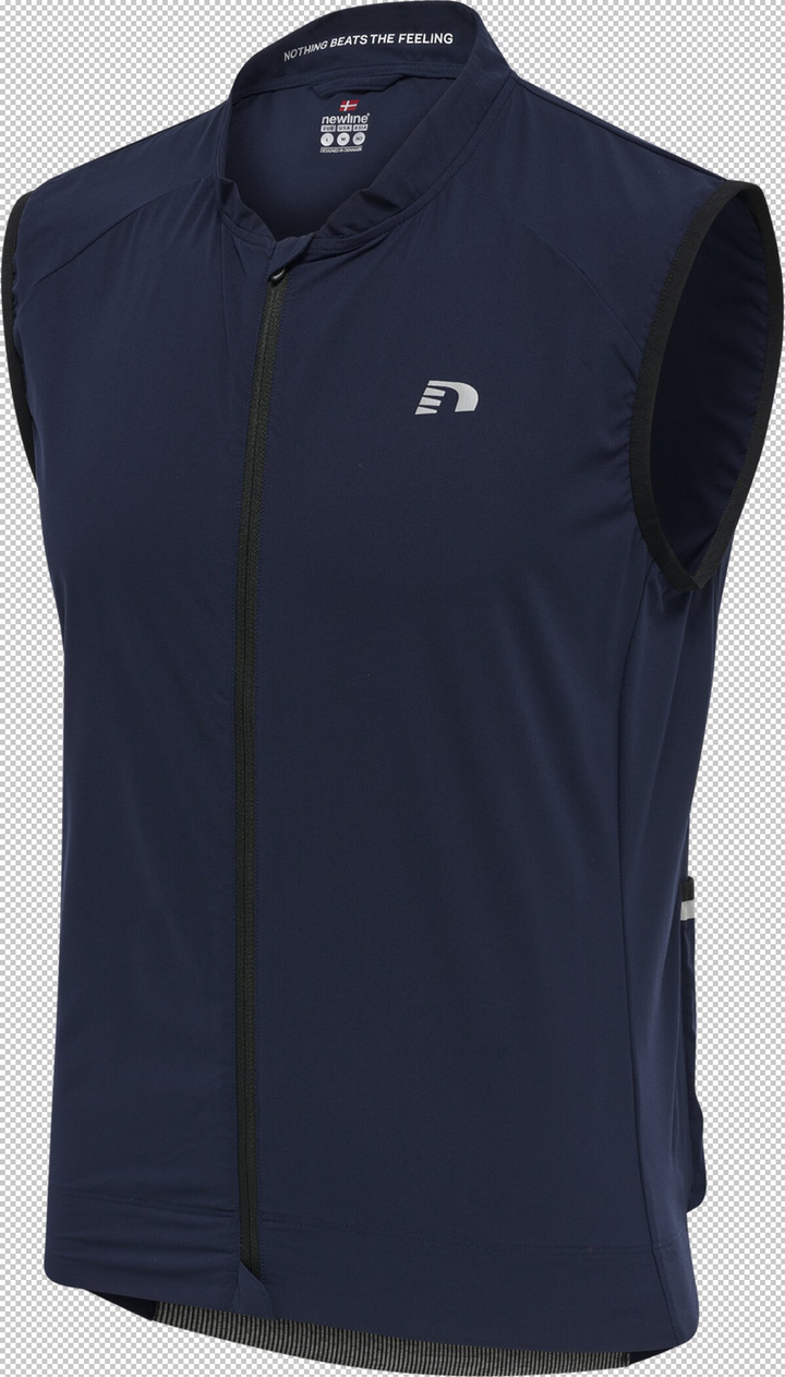 newline Mens Core Bike Gilet - black iris