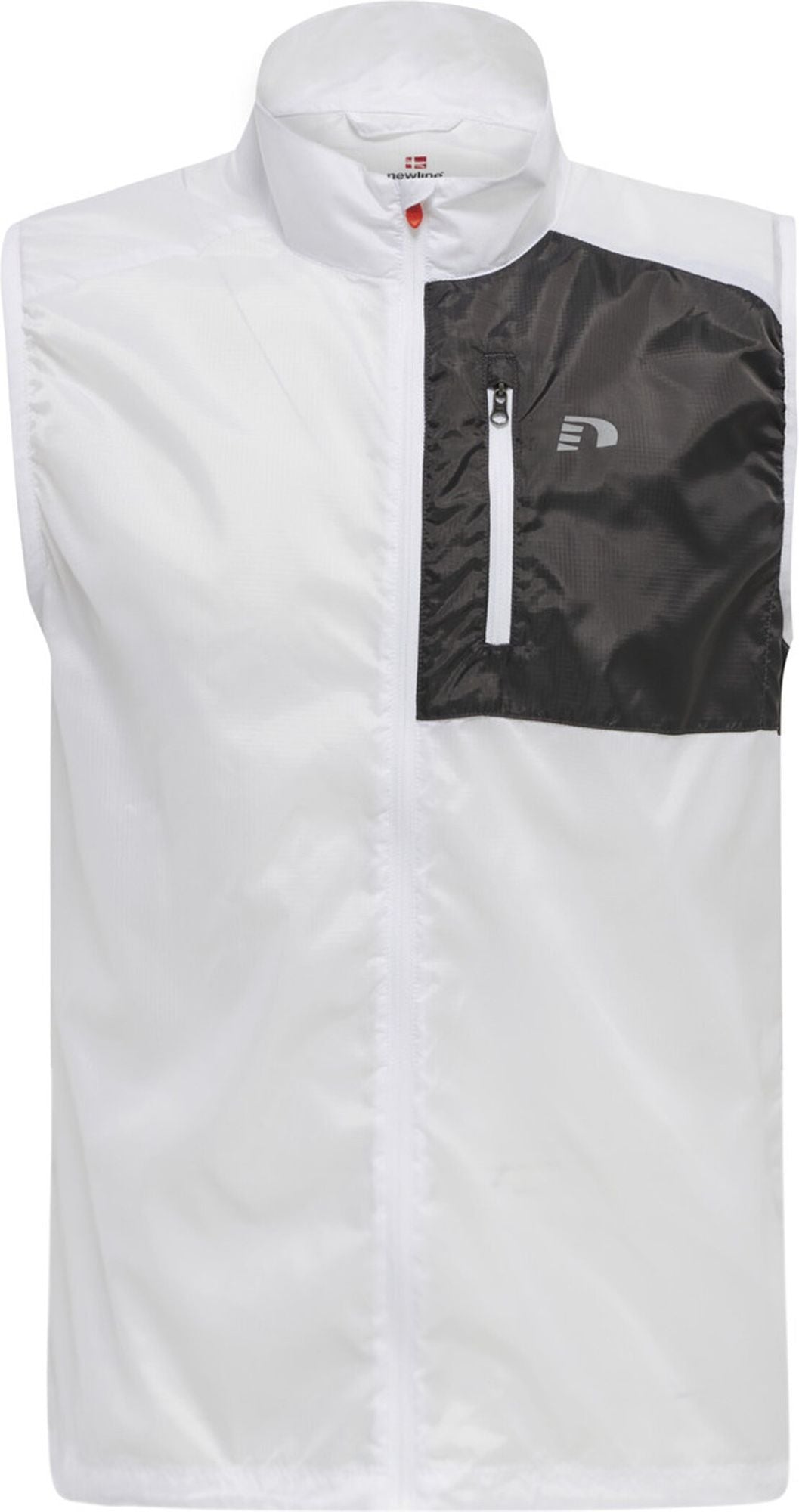 newline Men Packable Tech Gilet - transparent