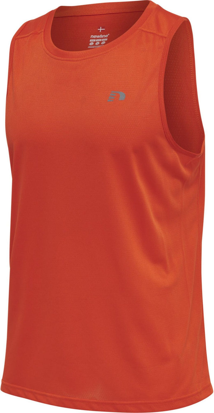 newline Men Running Singlet - spicy orange