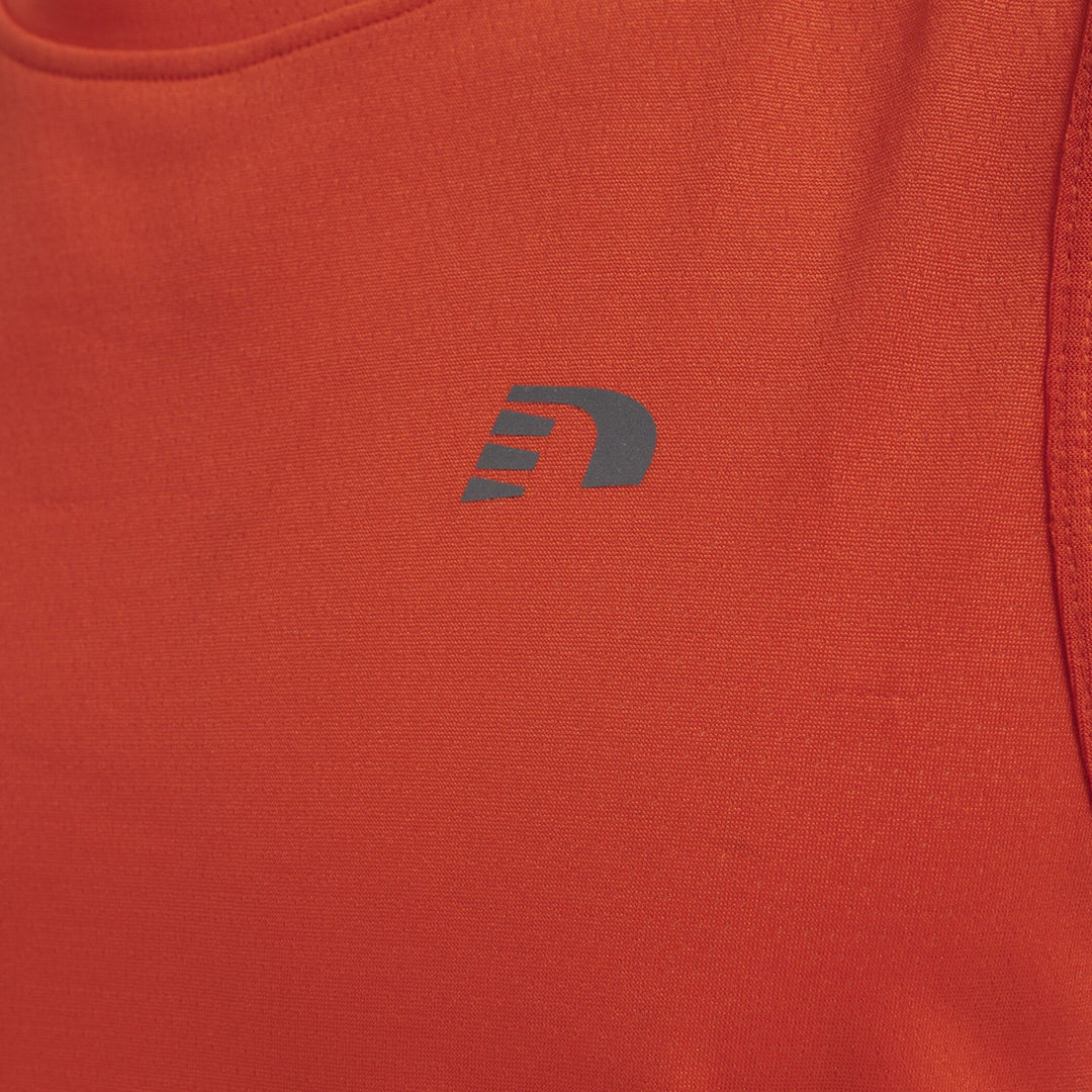 newline Men Running Singlet - spicy orange