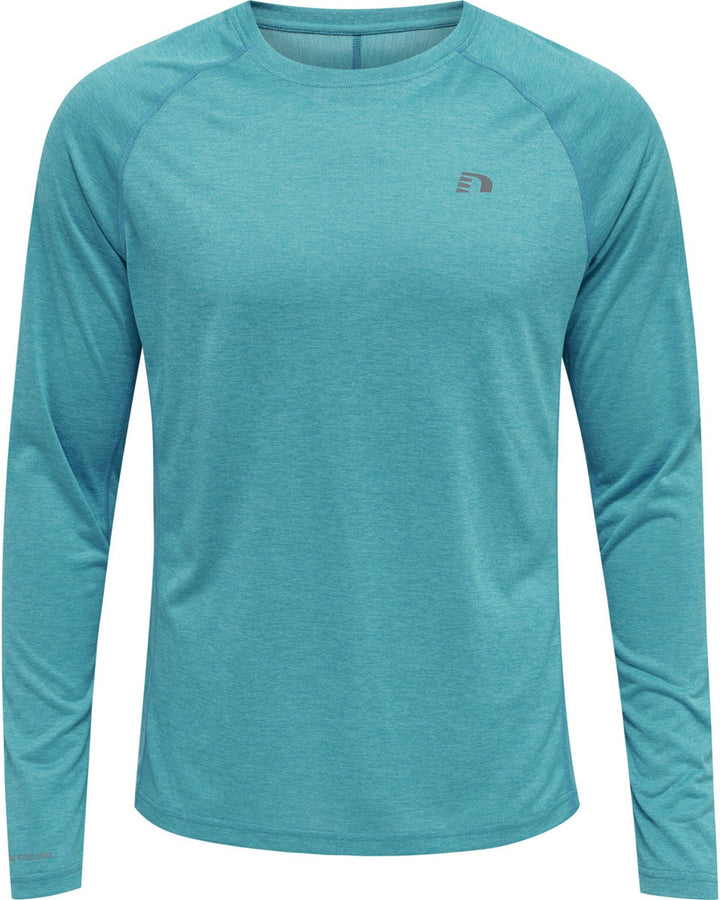newline Men Running L/S - capri breeze melange