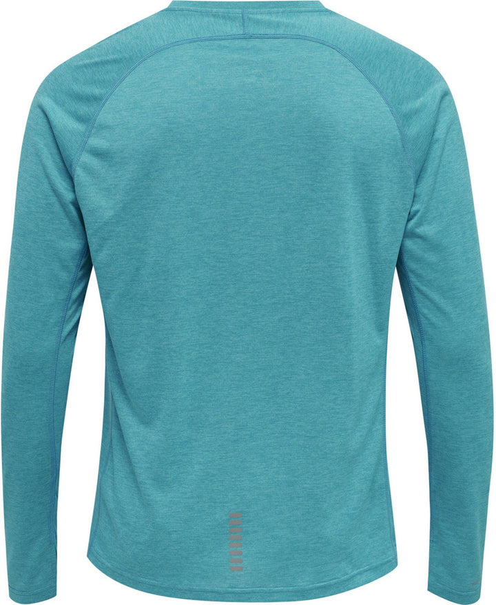 newline Men Running L/S - capri breeze melange