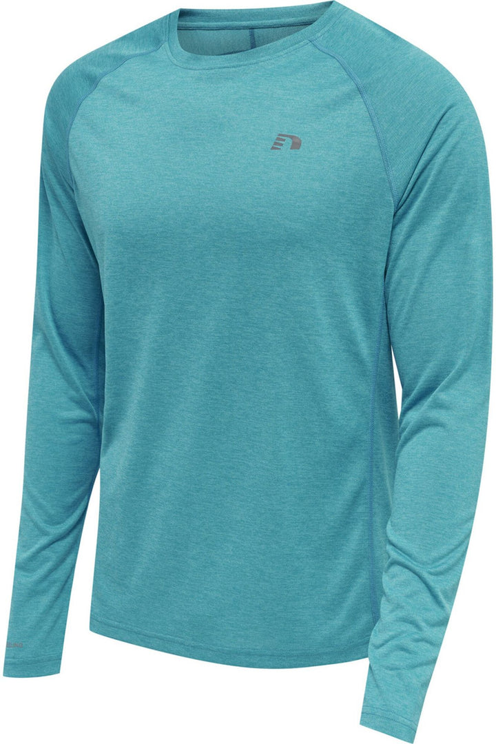 newline Men Running L/S - capri breeze melange
