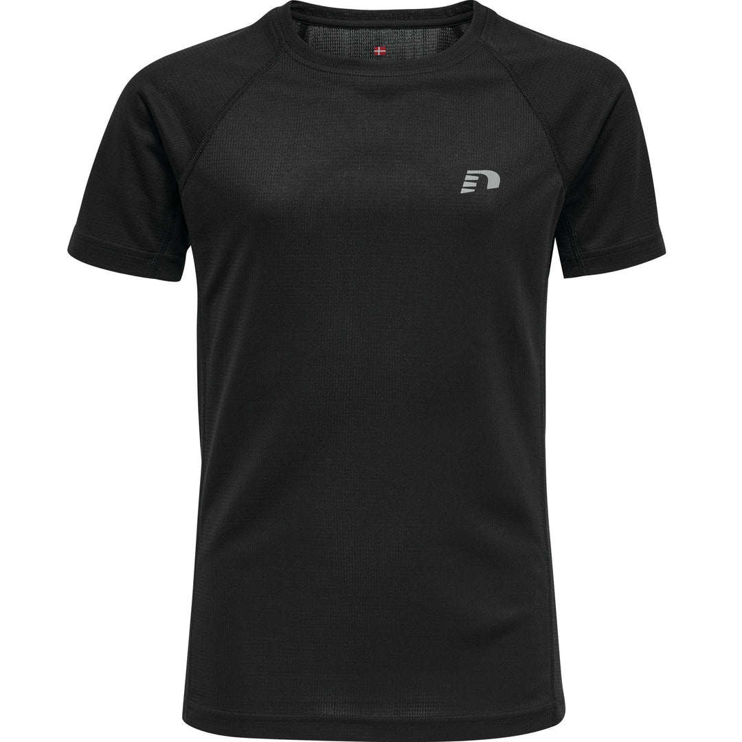 newline Kids Core Running T-Shirt S/S - black