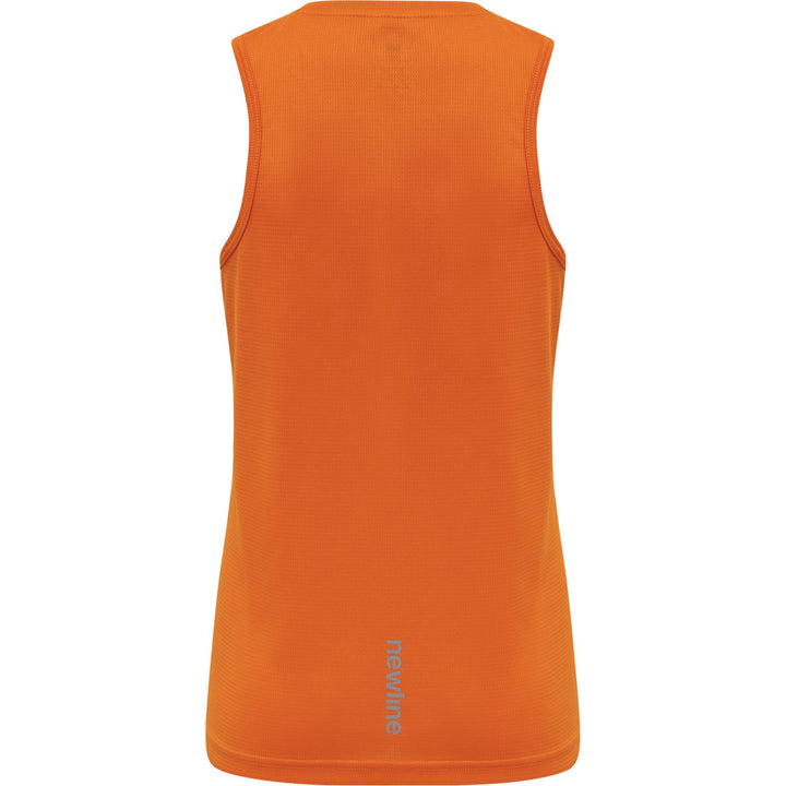 newline Kids Core Running Singlet - orange tiger