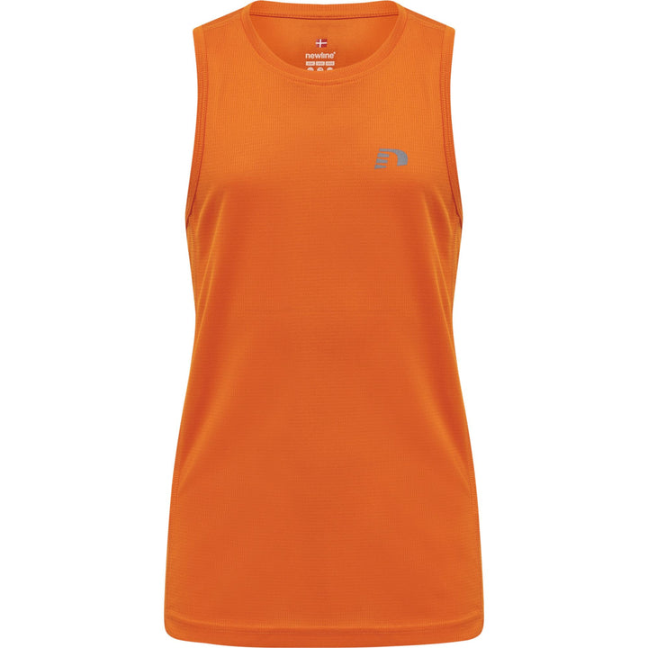 newline Kids Core Running Singlet - orange tiger
