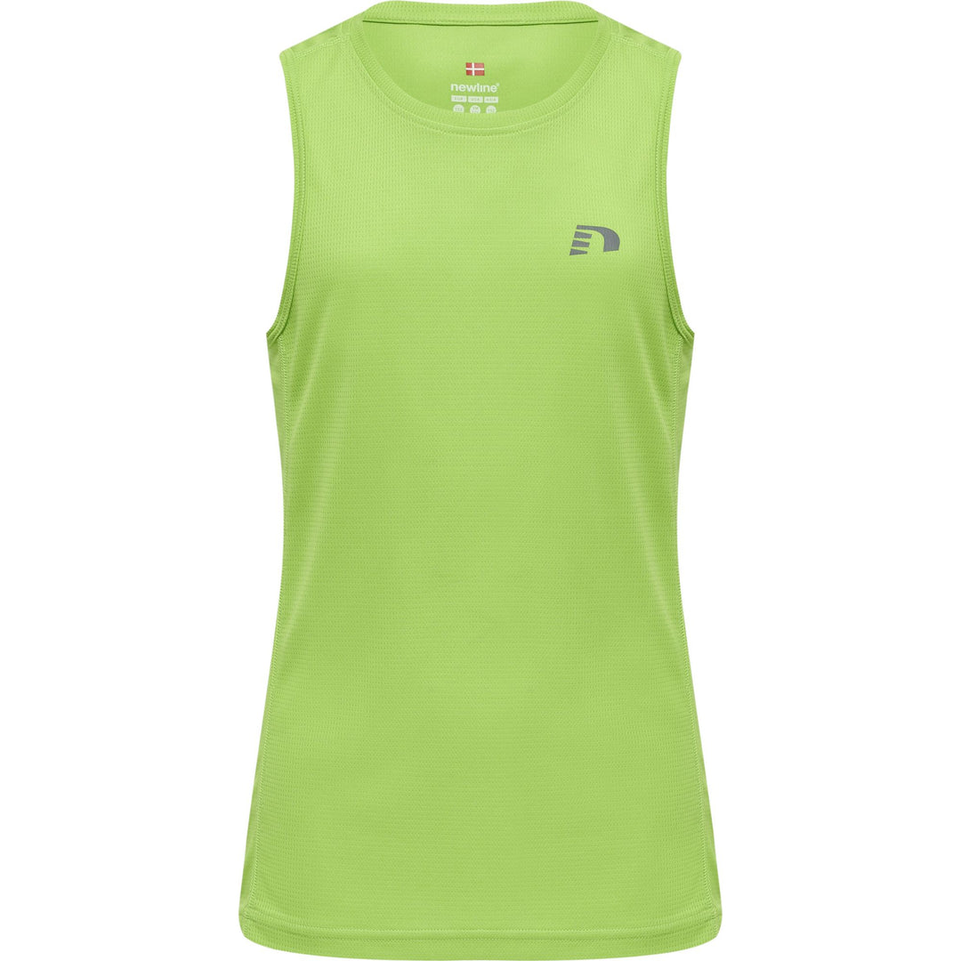 newline Kids Core Running Singlet - green flash