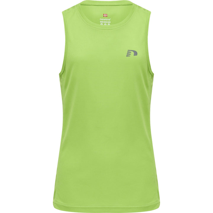 newline Kids Core Running Singlet - green flash