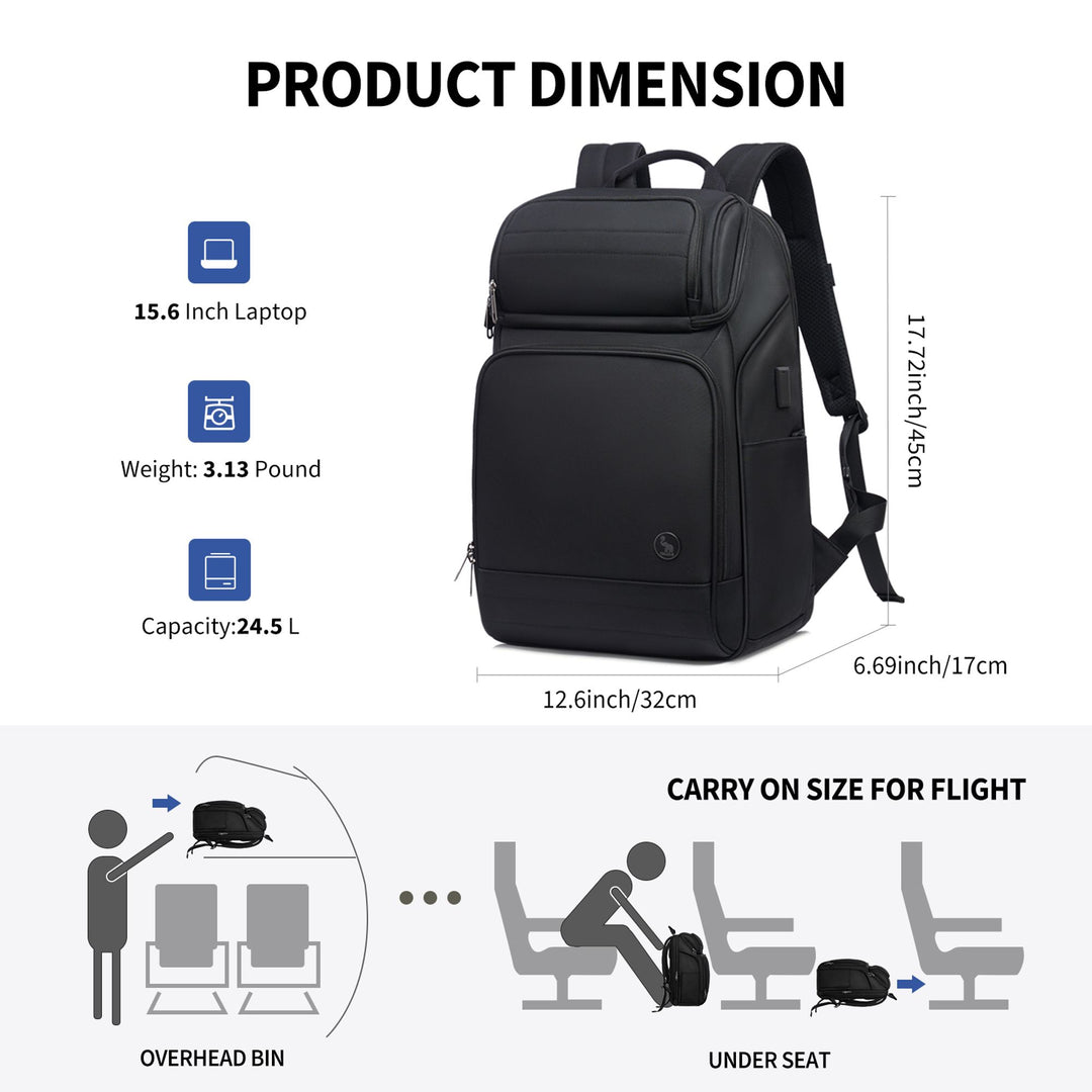 Oiwas Rucksack-Schwarz Ocb4487_01