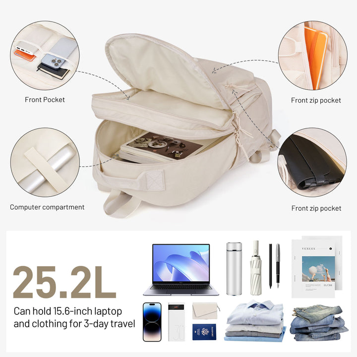Oiwas Rucksack-Beige Ocb4712_22