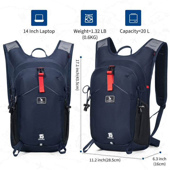 Oiwas Rucksack-Blau Ocb5078_61