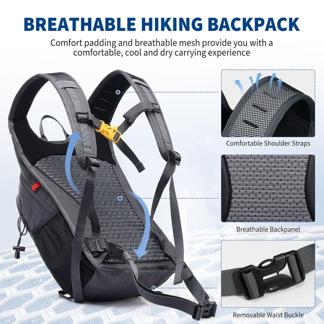Oiwas Rucksack-Grau Ocb5078_78