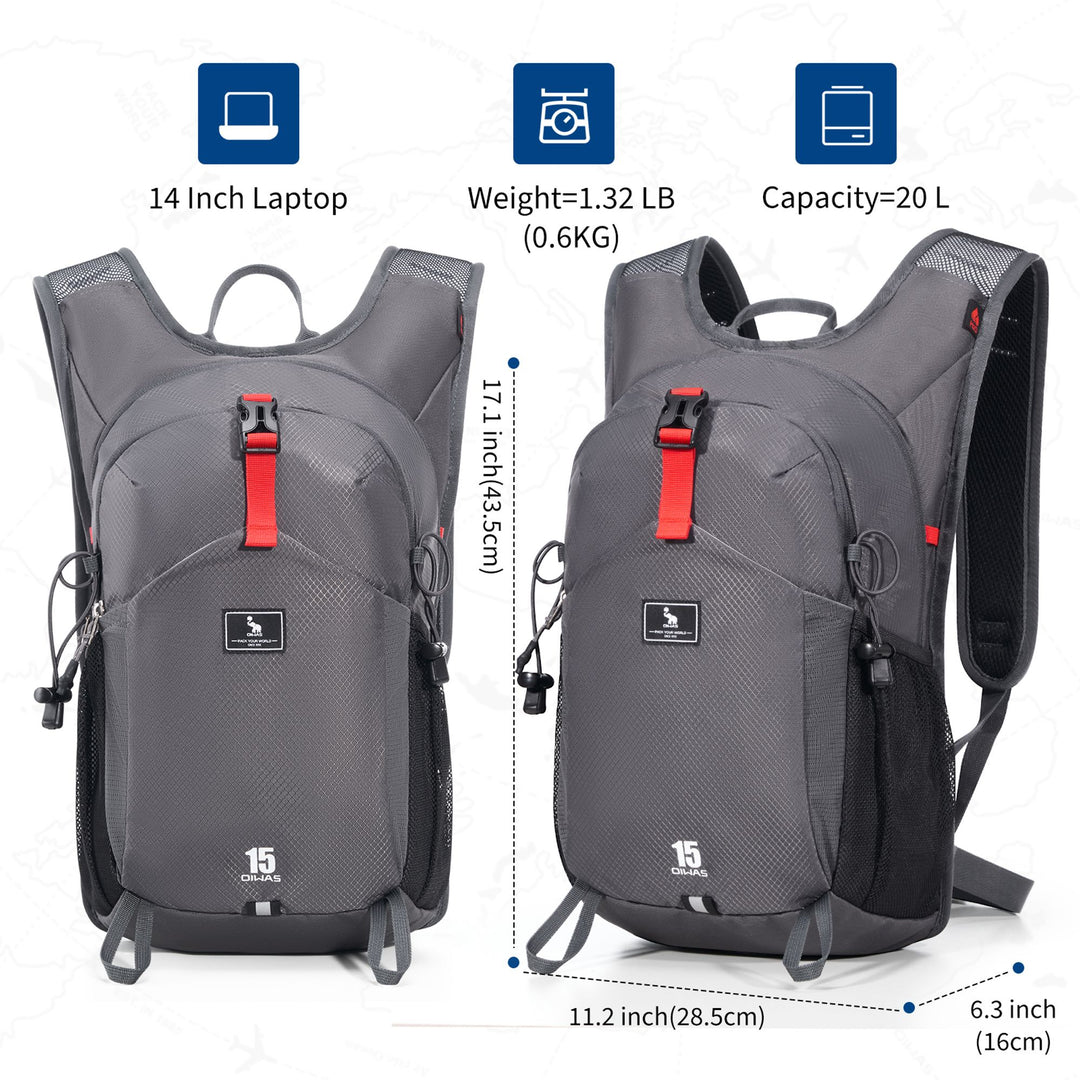 Oiwas Rucksack-Grau Ocb5078_78