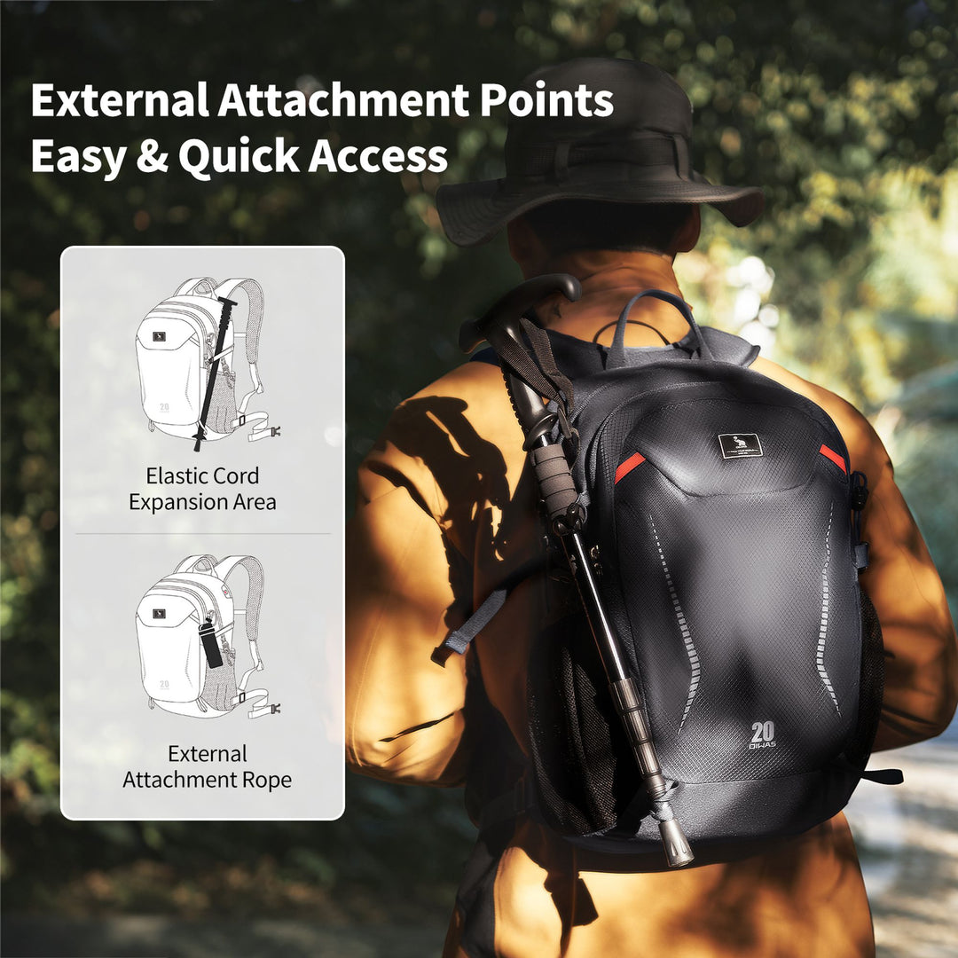 Oiwas Rucksack-Grau Ocb5079_78