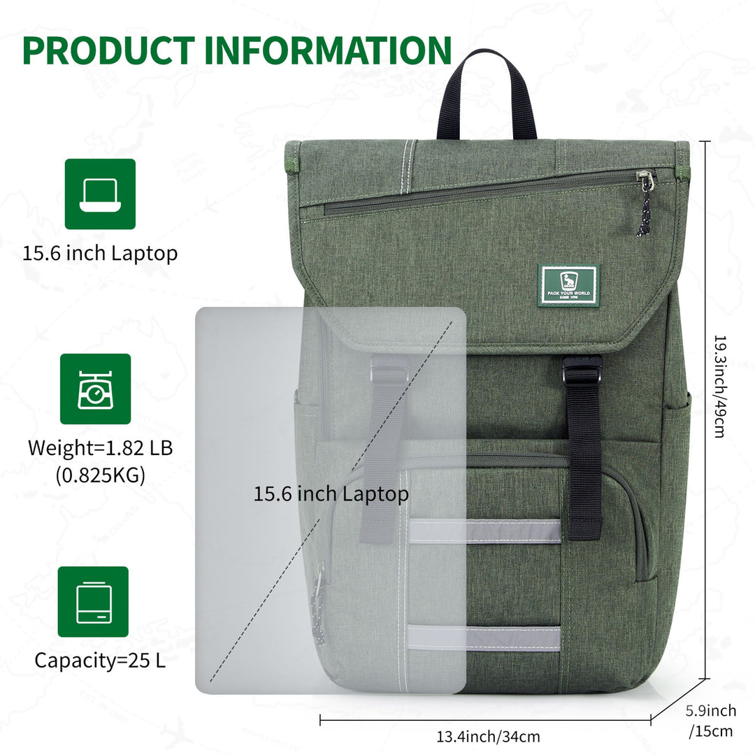 Oiwas Rucksack-Grün Ocb5085_23