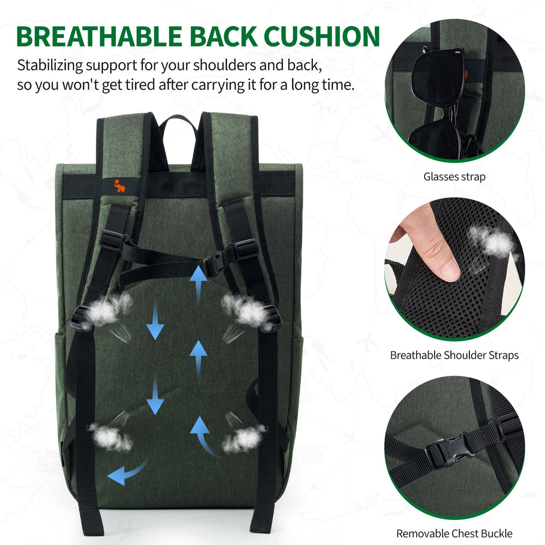 Oiwas Rucksack-Grün Ocb5085_23