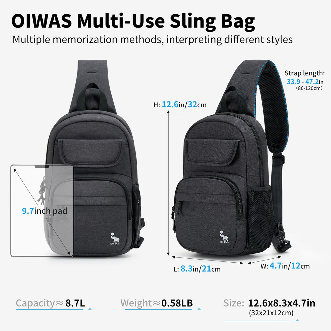 Oiwas Brustbeutel-Schwarz Ock5735_01