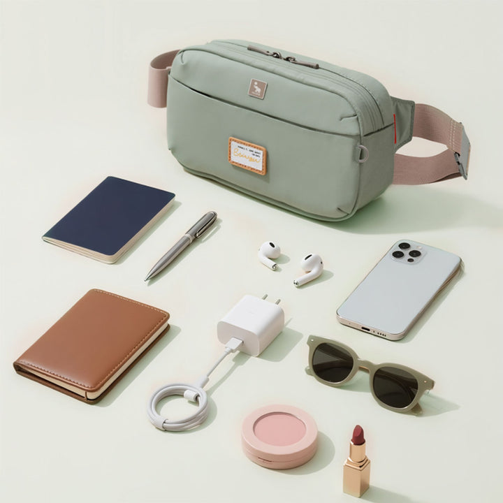 Oiwas Gürteltasche-Grün Ock5749_57