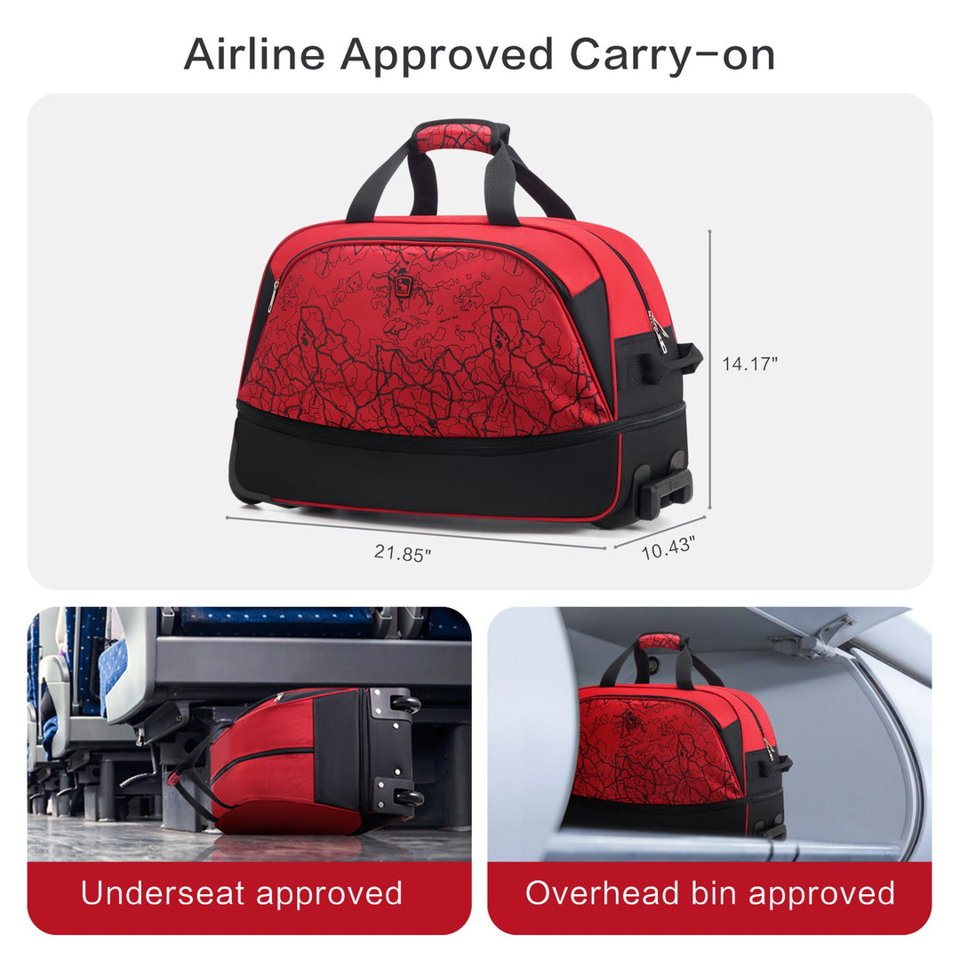 Oiwas Reisetasche-Rot Ocl8019_05