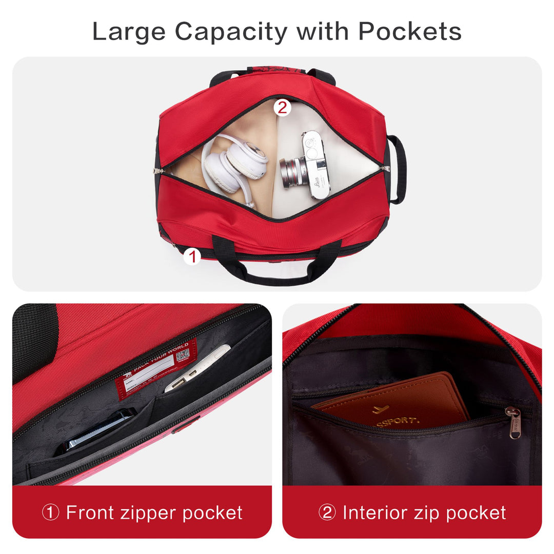Oiwas Reisetasche-Rot Ocl8019_05
