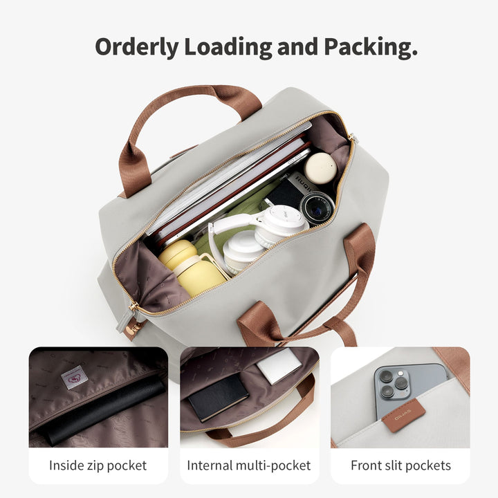 Oiwas Reisetasche-Hellgrau Ocn7070_03