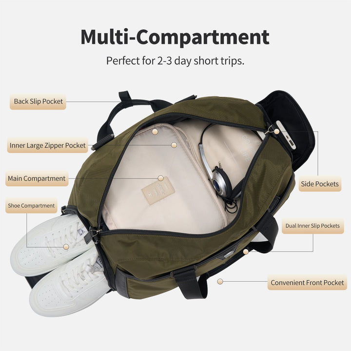 Oiwas Reisetasche-Grün Ocn7095_07