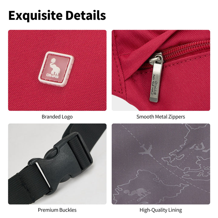 Oiwas Gürteltasche-Rot Ocy2805_05