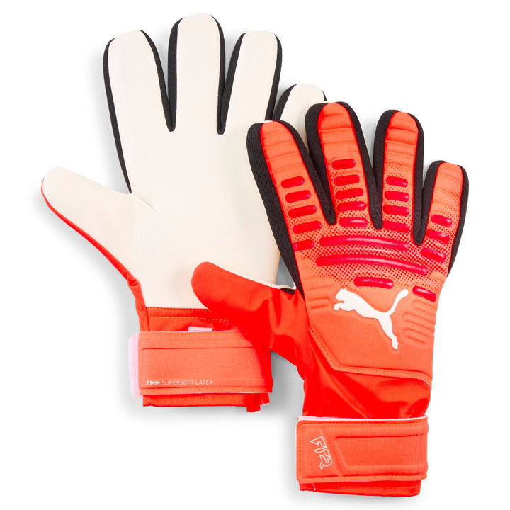 Puma FUTURE Play JR NC - Glowing Red-PUMA Red-PUMA Black