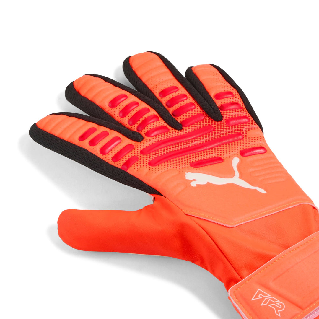 Puma FUTURE Play JR NC - Glowing Red-PUMA Red-PUMA Black