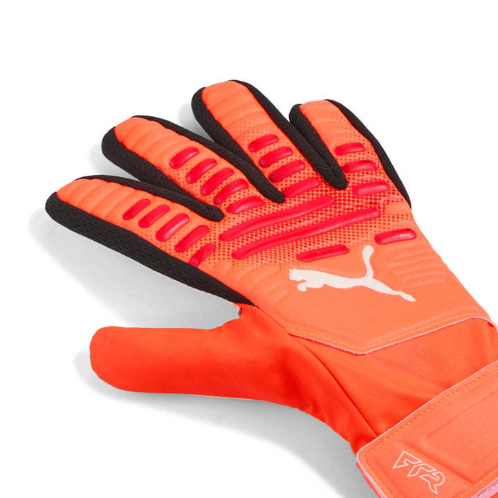Puma FUTURE Play JR NC - Glowing Red-PUMA Red-PUMA Black