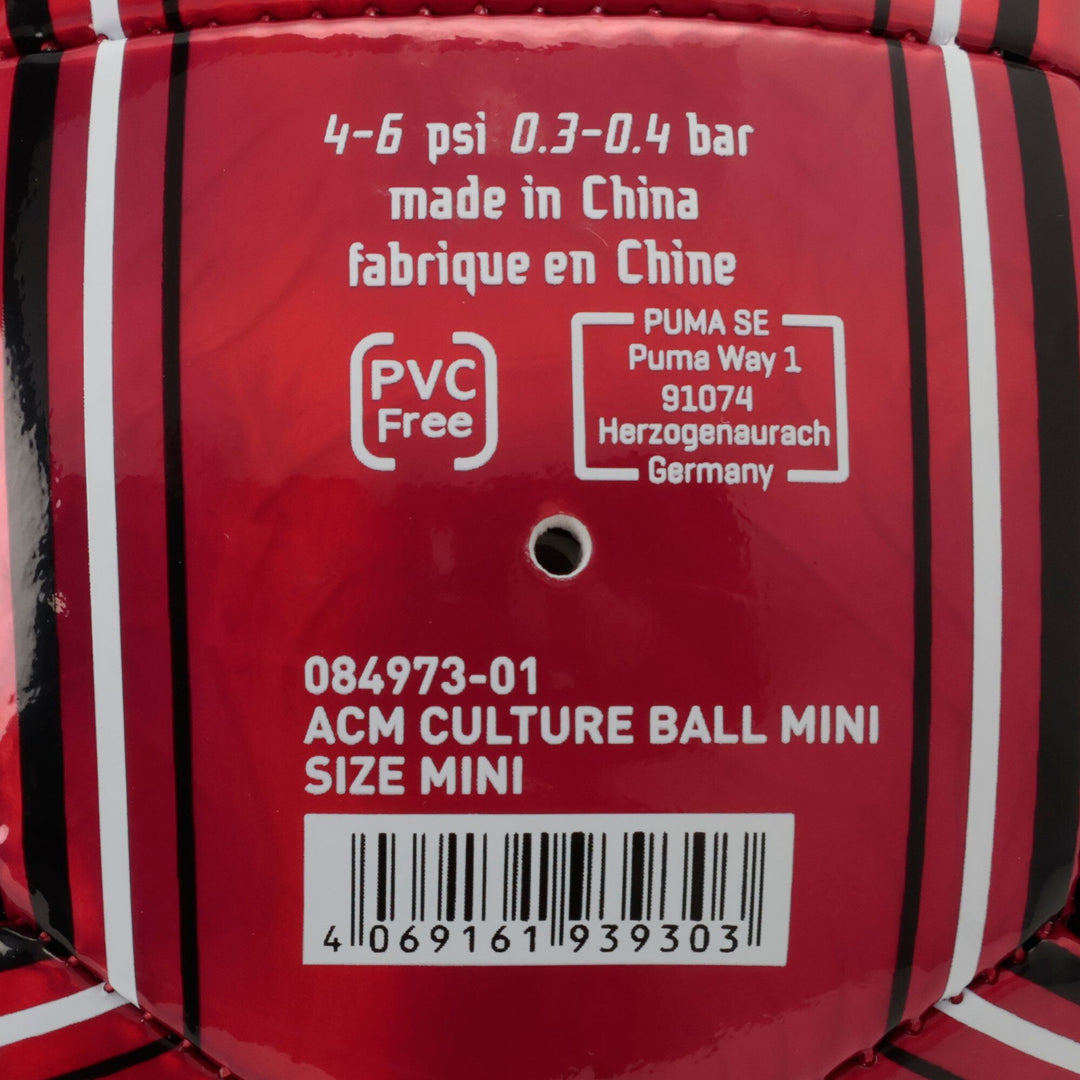 Puma ACM CULTURE Ball Mini - PUMA Black-For All Time Red