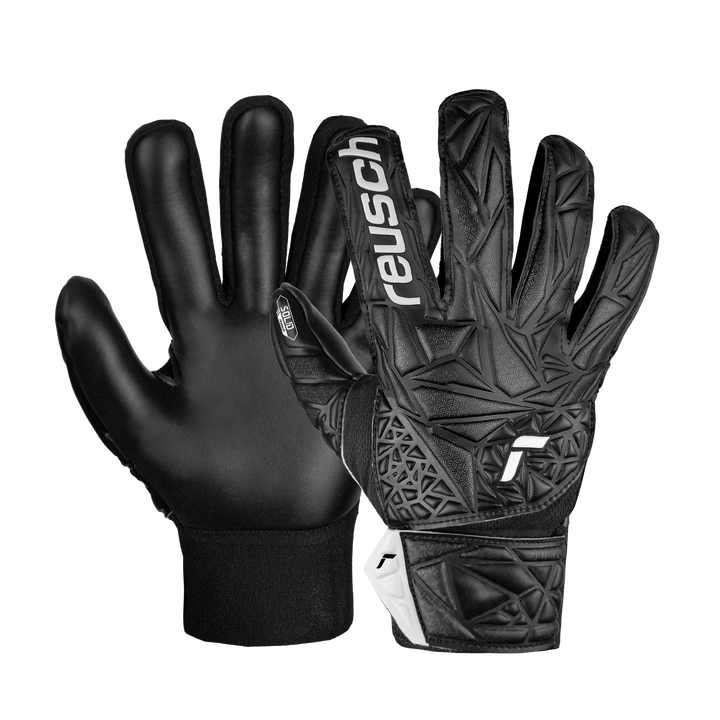 Reusch Attrakt Starter Solid Finger Support Junior - black