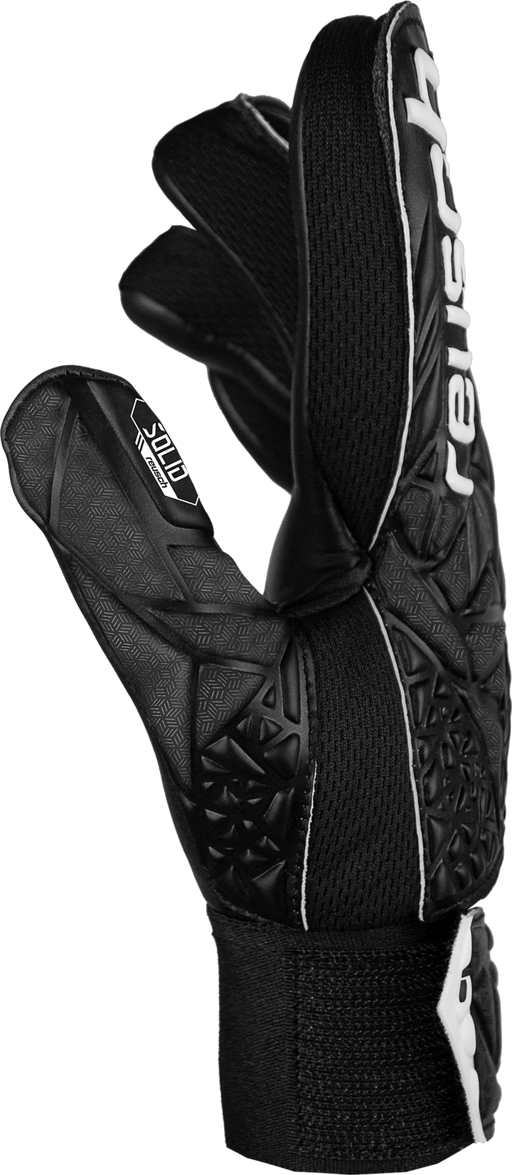 Reusch Attrakt Starter Solid Finger Support Junior - black