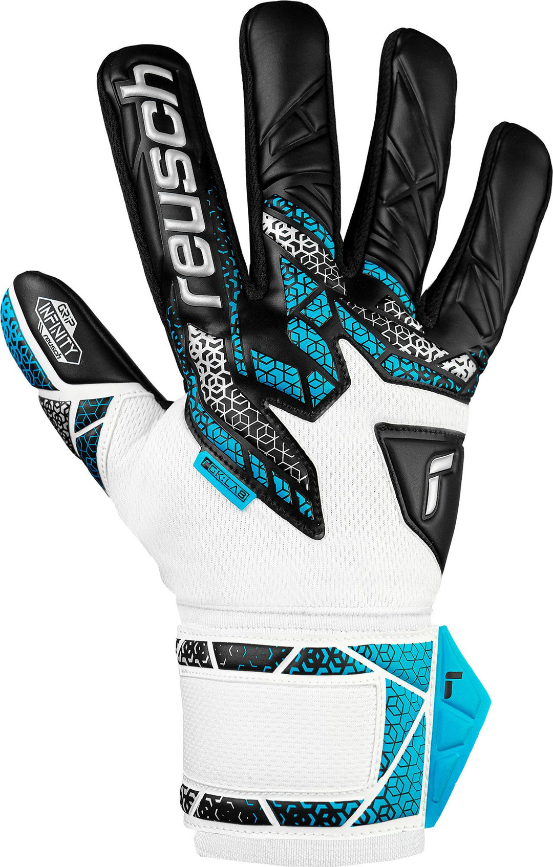 Reusch Attrakt Infinity NC - white / silver / black