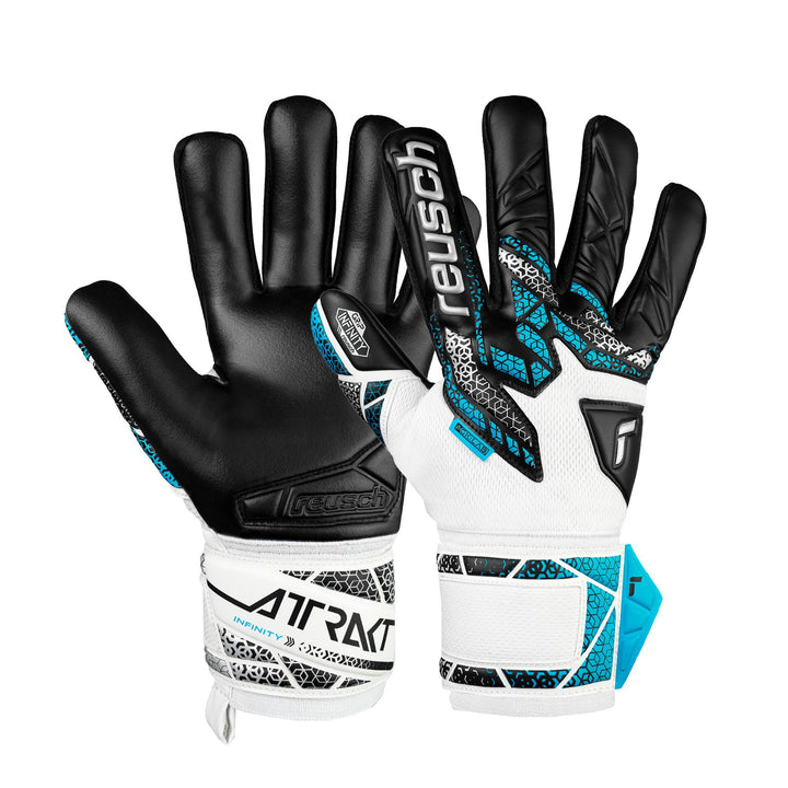 Reusch Attrakt Infinity NC - white / silver / black