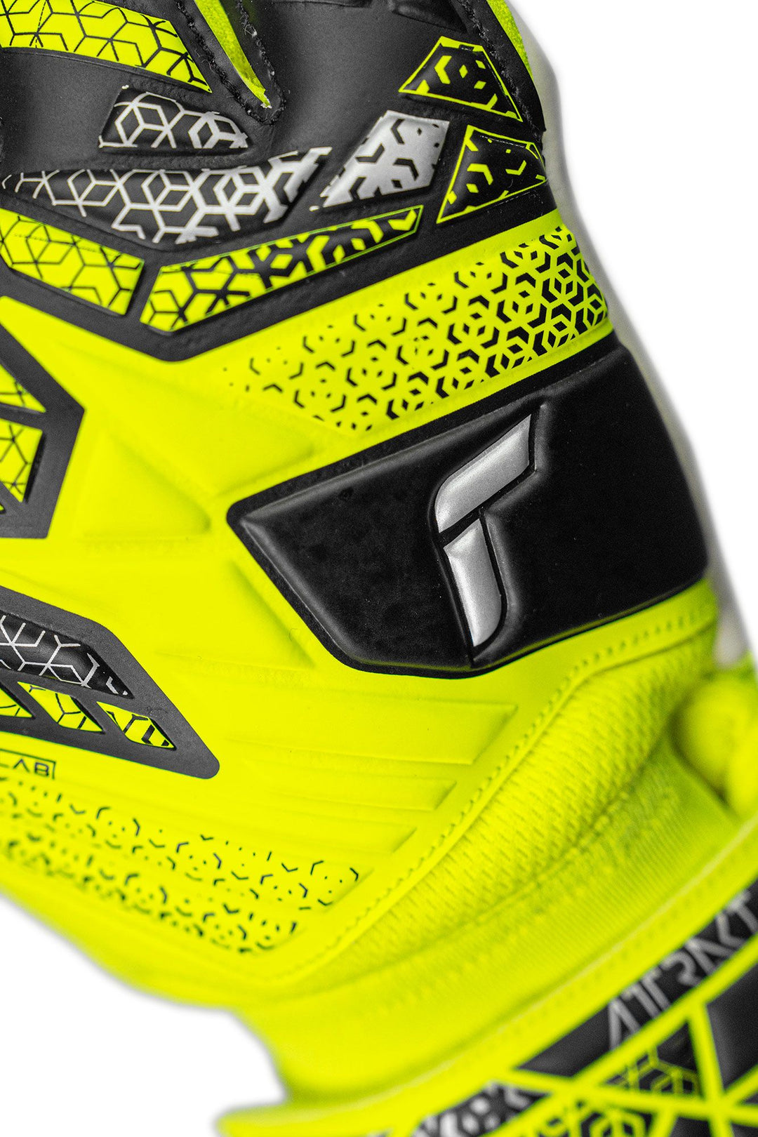 Reusch Attrakt Starter Solid Junior - safety yellow / silver