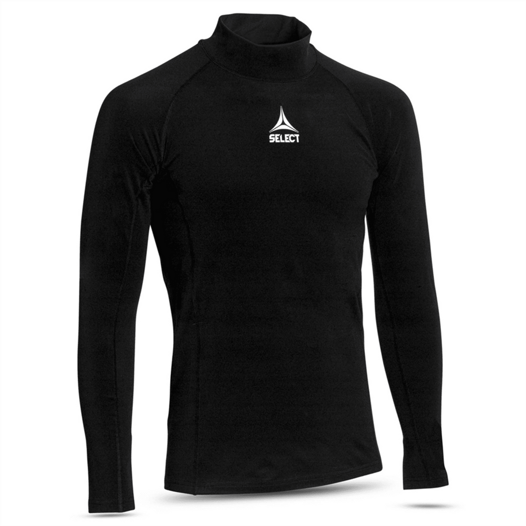 Select Funktionsshirt Turtle Neck Winter v25 - schwarz