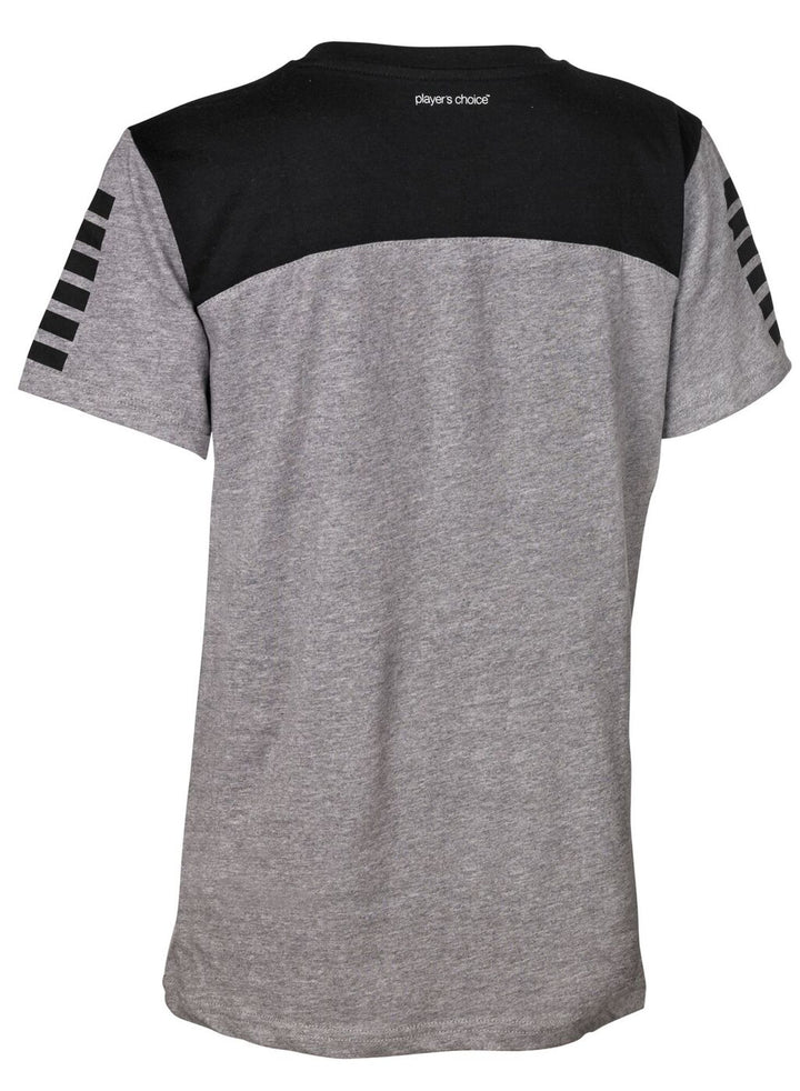 Select T-Shirt Oxford Damen V22 - schwarz grau