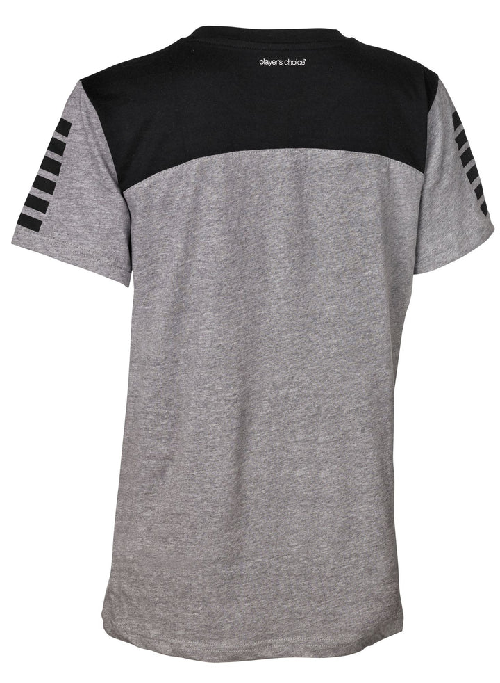 Select T-Shirt Oxford Damen V22 - schwarz grau