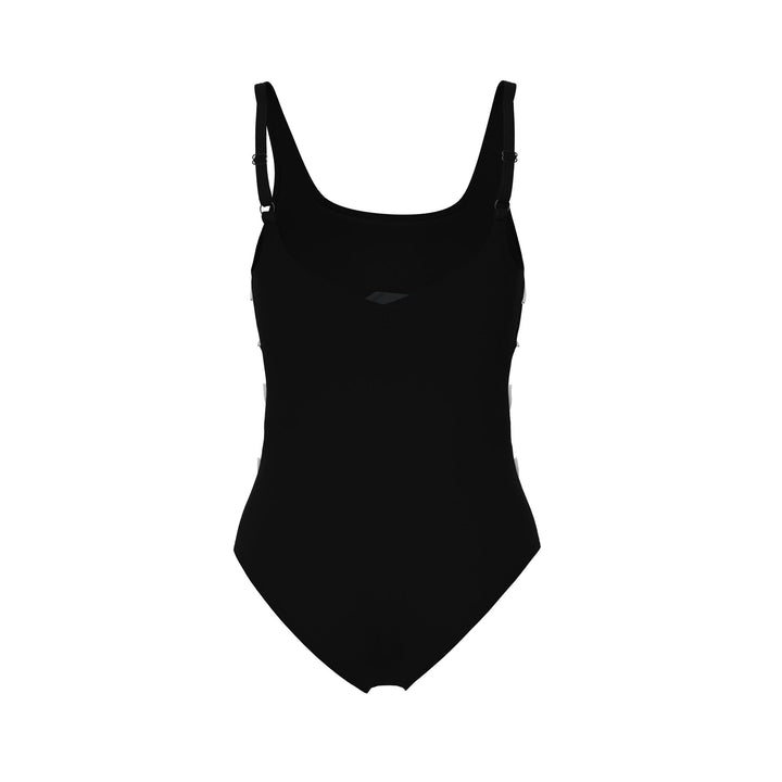 Arena W Jewel One Piece Low C Cup R - black-white