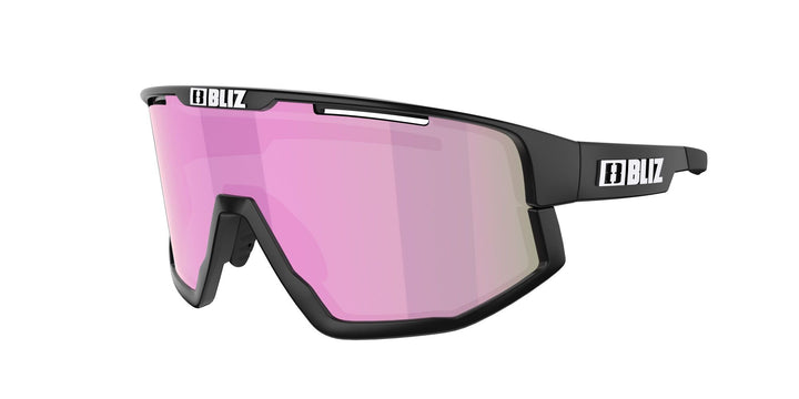 Bliz Fusion Small - Matt Black/Brown w Rose Multi
